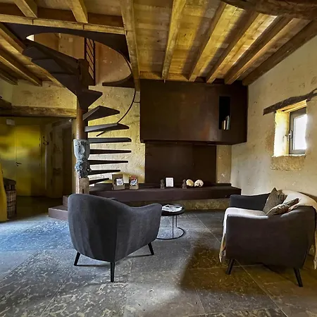Restored Medieval Watchtower In The Perigord
